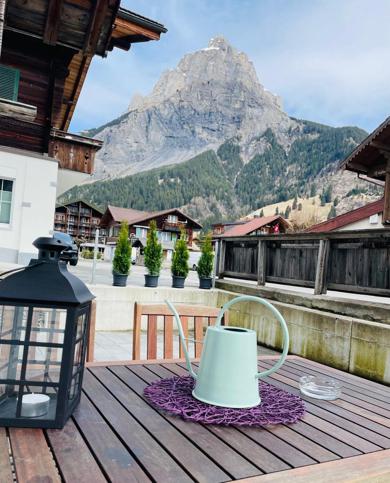 Charming, Well-Equipped Alpine Apartment Kandersteg Exterior foto