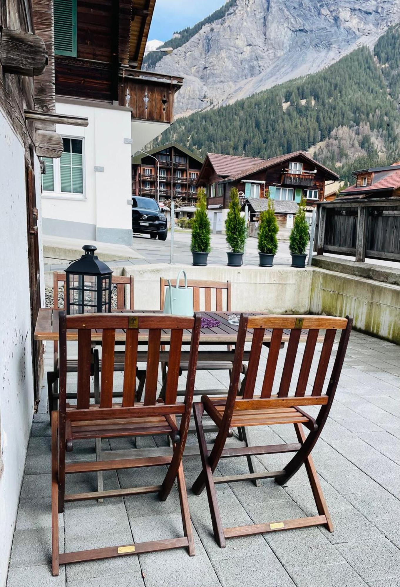Charming, Well-Equipped Alpine Apartment Kandersteg Exterior foto