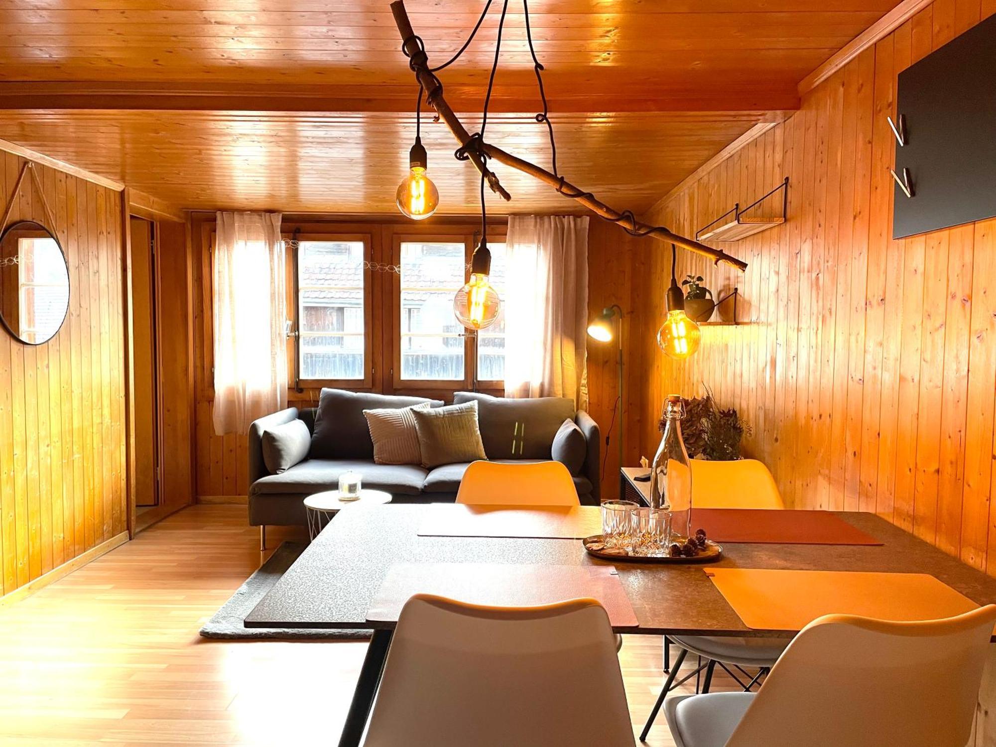 Charming, Well-Equipped Alpine Apartment Kandersteg Exterior foto