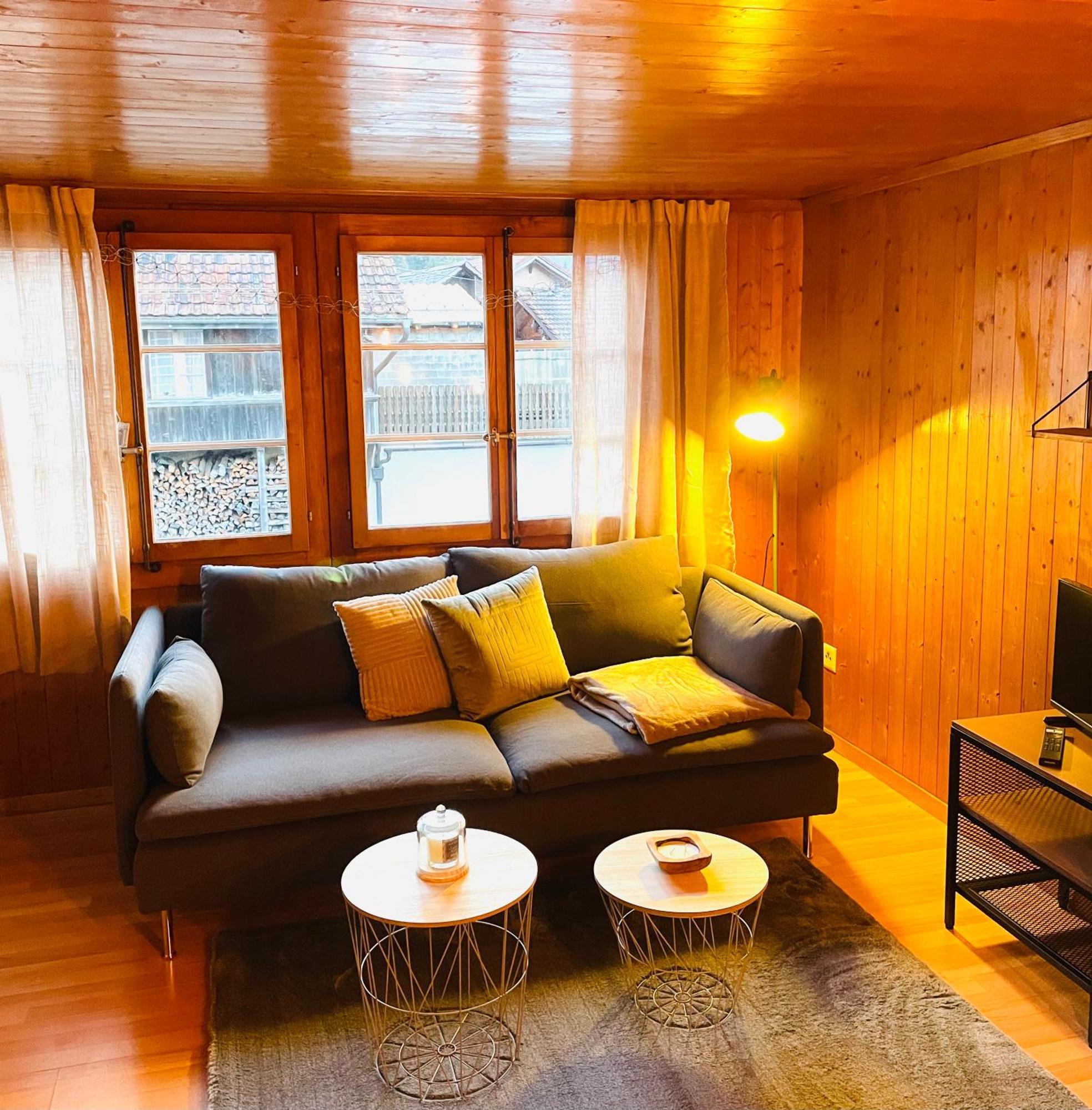 Charming, Well-Equipped Alpine Apartment Kandersteg Exterior foto